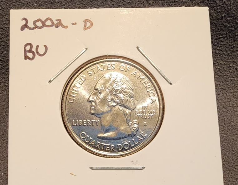 2002 D State Quarter Louisiana BU Uncirculated From Mint Set1