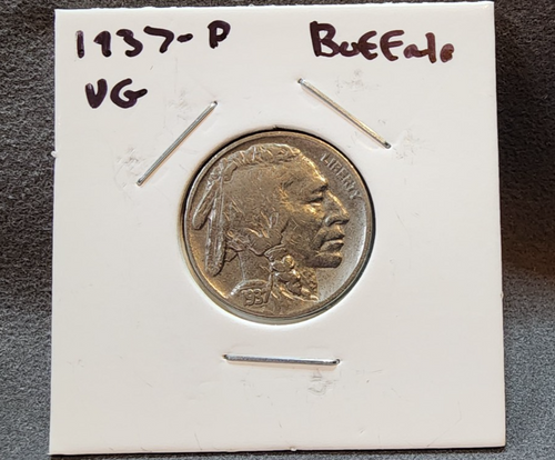 1937 P - Buffalo Nickel - G/VG0