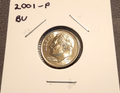 2001 P Roosevelt Dime BU Uncirculated  Pulled From Mint Set0