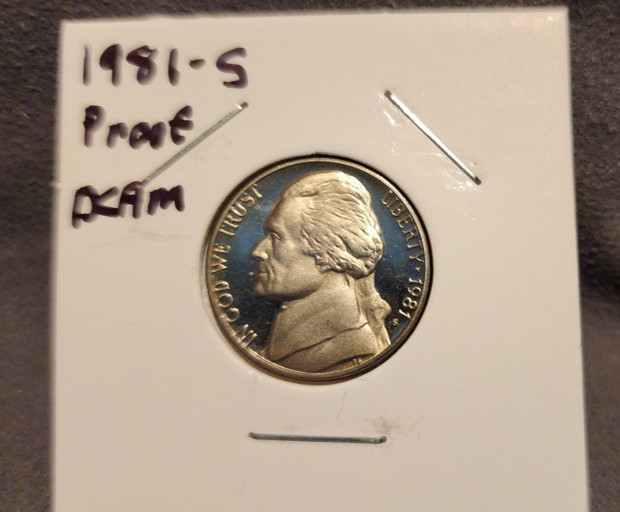 1981 S PROOF JEFFERSON NICKEL0