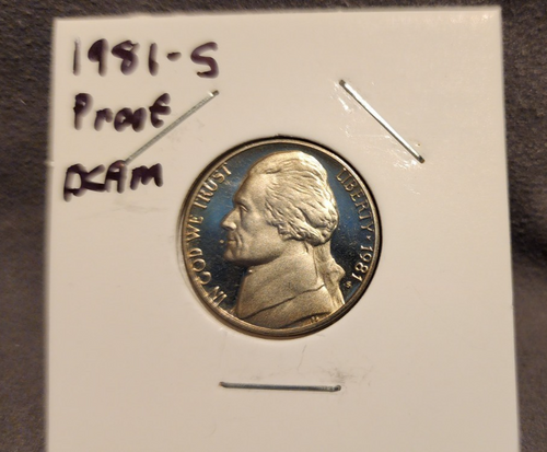 1981 S PROOF JEFFERSON NICKEL0