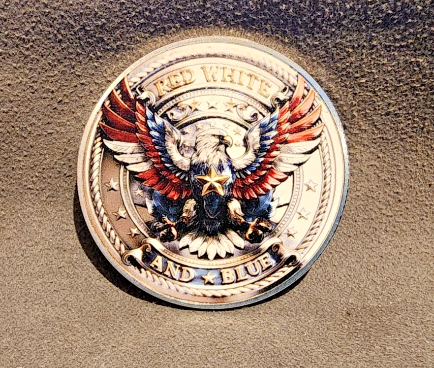 250th Anniversary God Bless America Coin Patriotic Collectible Coin SHIPS IN USA1