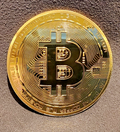 Bitcoin Gold Plated Physical Bitcoin BTC Cryptocurrency Collectible Coin0