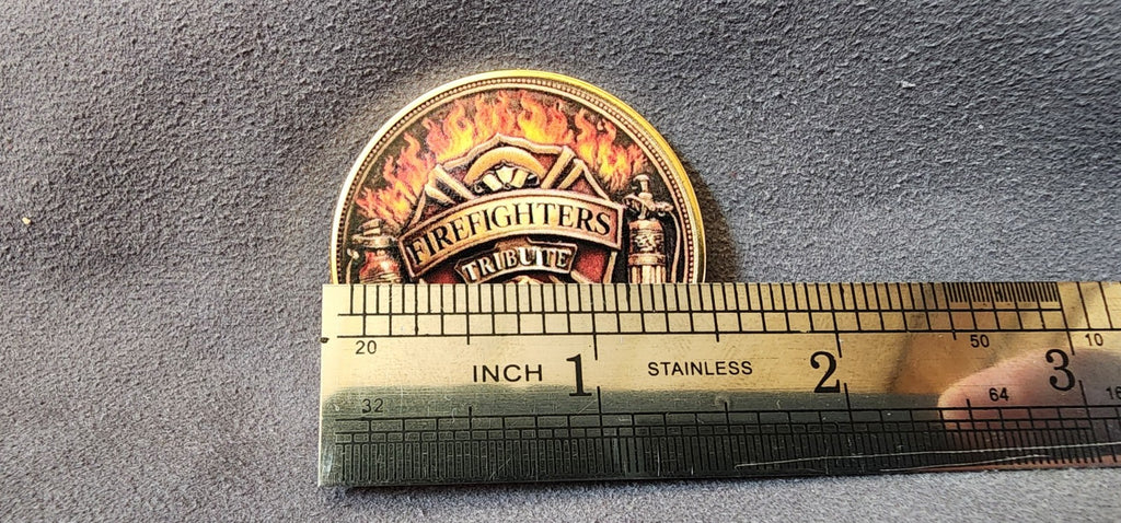 Firefighters Honor The Brave Fireman Collectible Coin SHIPS IN USA3