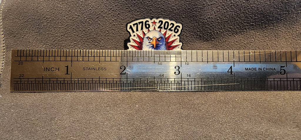 America 250 Years of Freedom 1776-2026 Patriotic Bald Eagle Lapel Brooch Hat Pin3