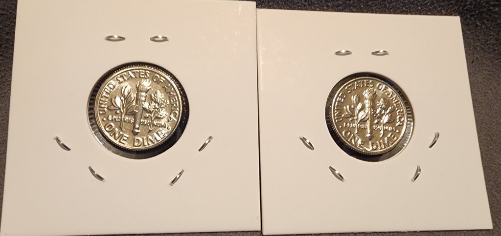 1991 P D Roosevelt Dime BU Uncirculated Pulled From Mint Set1