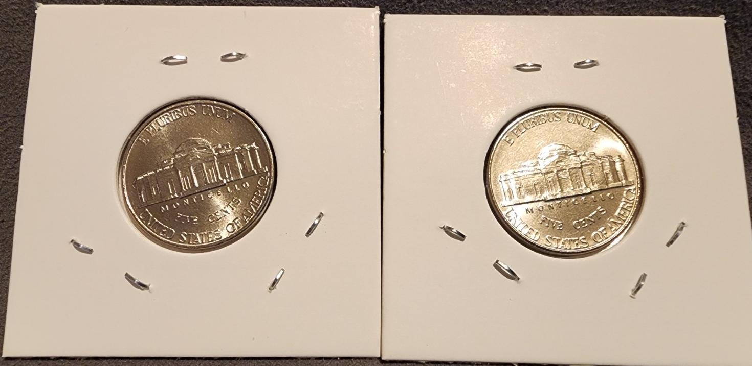 1999 P D  JEFFERSON NICKEL BU UNCIRCULATED FROM MINT SET1