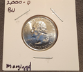 2000 Maryland D State Quarter - BU - Uncirculated From Mint Set0