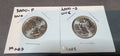 2000 P D State Quarter Massachusetts BU 2 Coin Set CN-Clad0