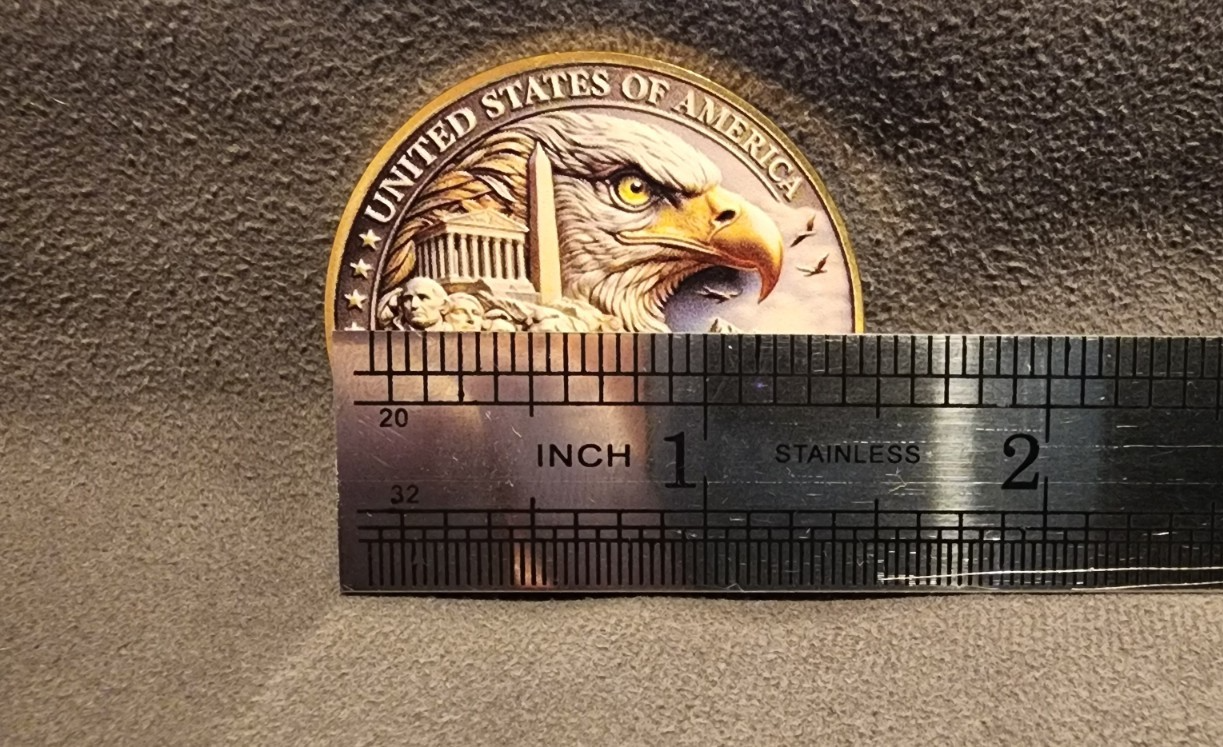 250th Anniversary United States White Eagle Collectible Coin USA SHIPPER3