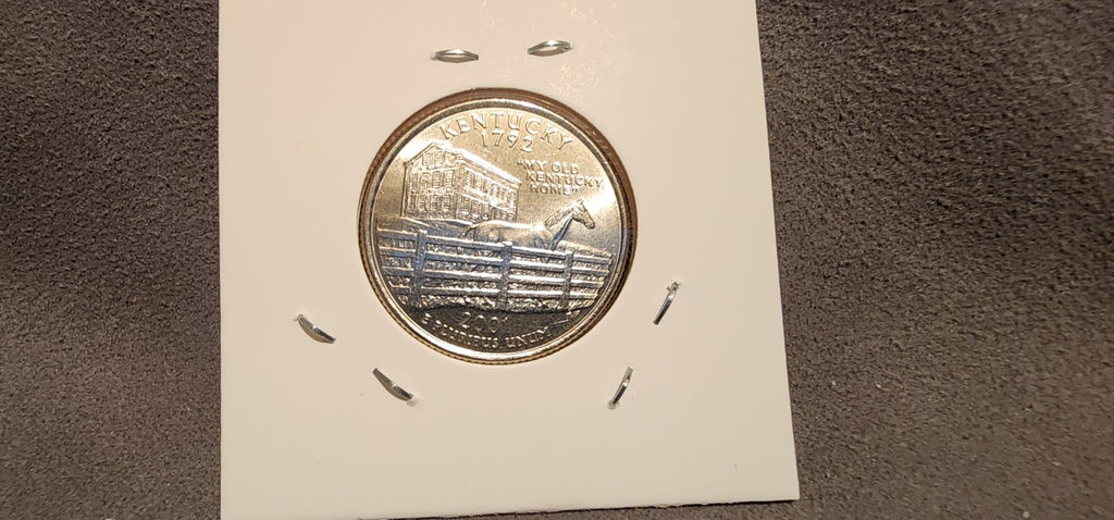 2001 D Kentucky State Quarter BU Uncirculated From Mint Set1