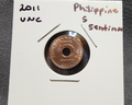 Philippines 5 Sentimo Coin Uncirculated World Coin Foreign Money0