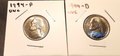 1994 P & D Jefferson Nickel BU Uncirculated From Mint Set0