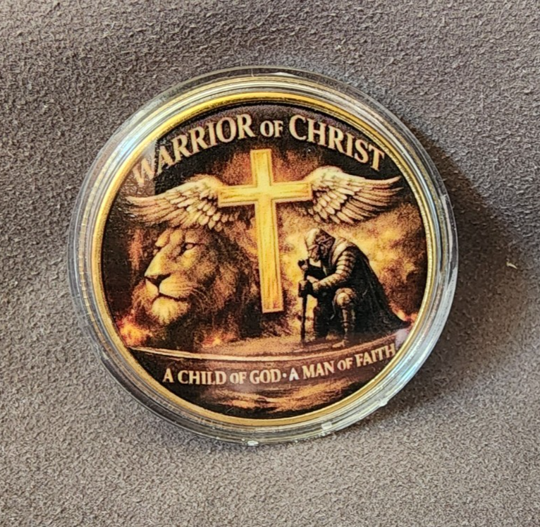 Christian Ephesians 6:11 Armor of God Warrior of Christ Faith Collectible Coin3