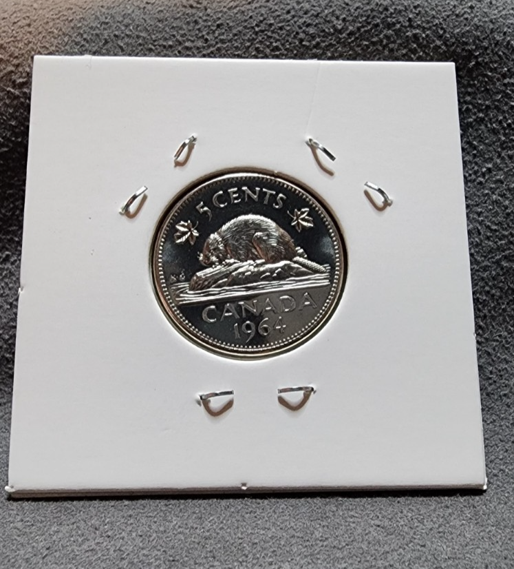 1964 Proof Like Canada Nickel0