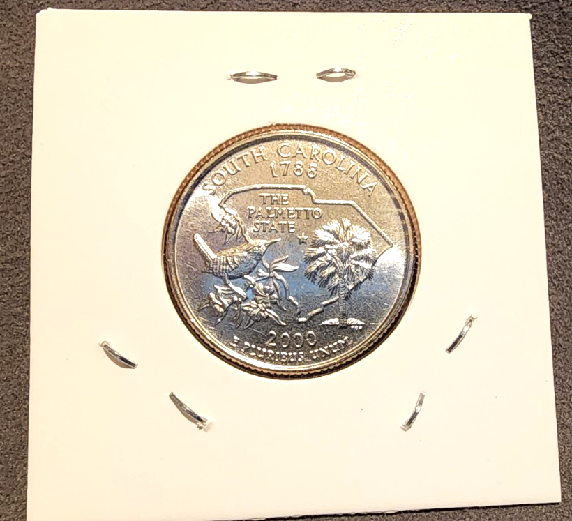 2000-D - South Carolina - U.S. State Quarter- UNC from US Mint1