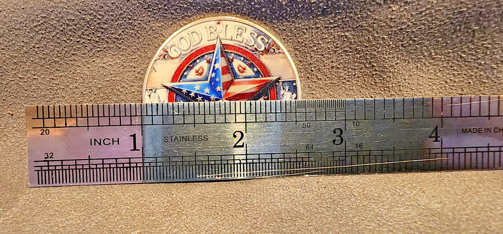 250th Anniversary God Bless America Coin Patriotic Collectible Coin SHIPS IN USA3