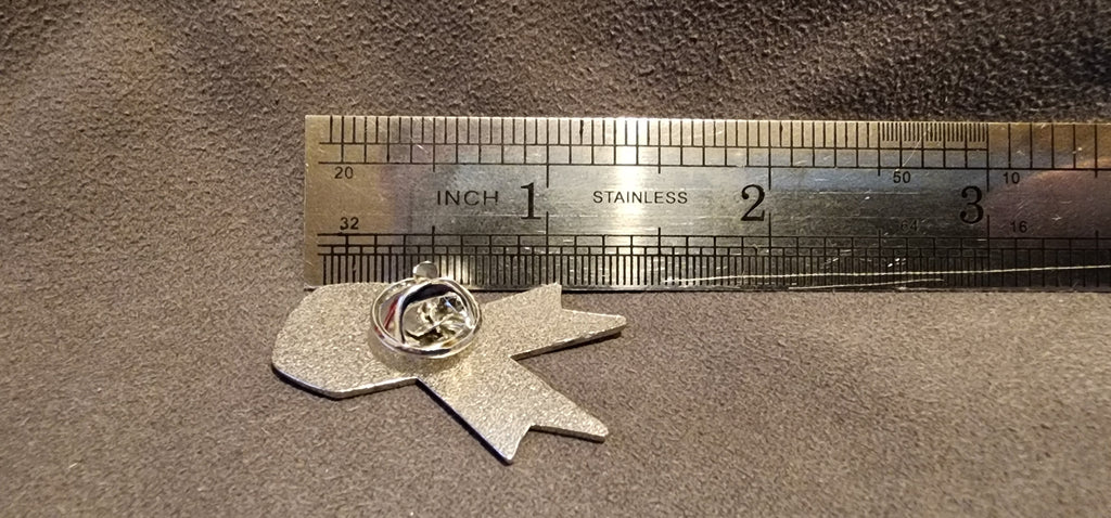 American Flag Ribbon Lapel Pin